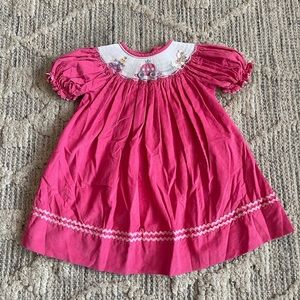 Smocked Cinderella dress